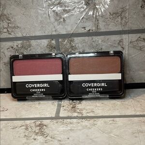 COVERGIRL Blush Duo Set DEEP PLUM and BRICK ROSE